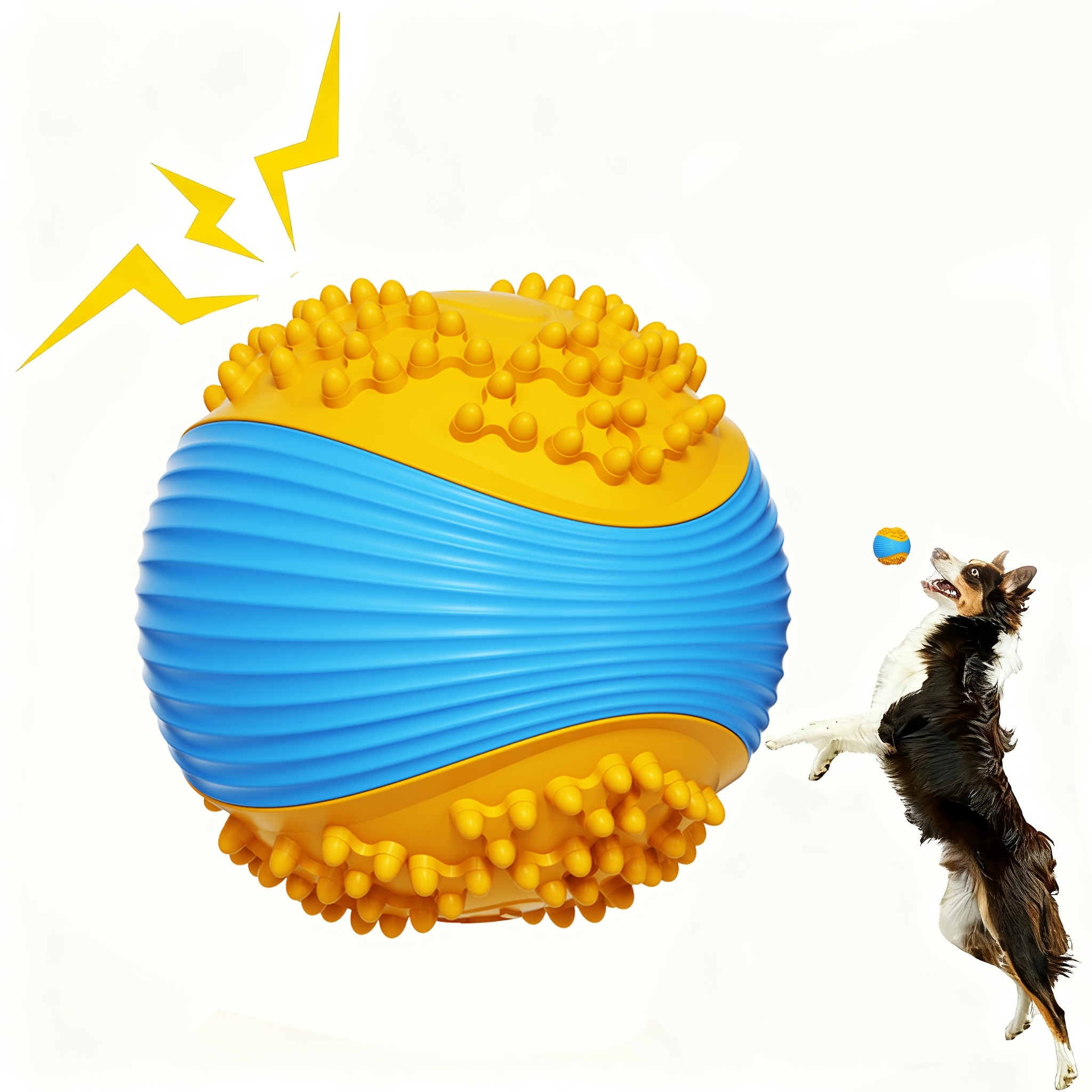 Pet Dental Chew Toy - كرة كلب صلبة غير قابلة للتلف