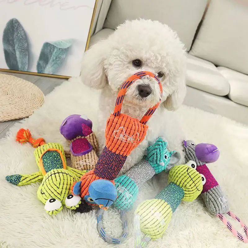 Pet Dental Chew Toy - كلب تنظيف الأسنان صار التفاعلية الكرتون