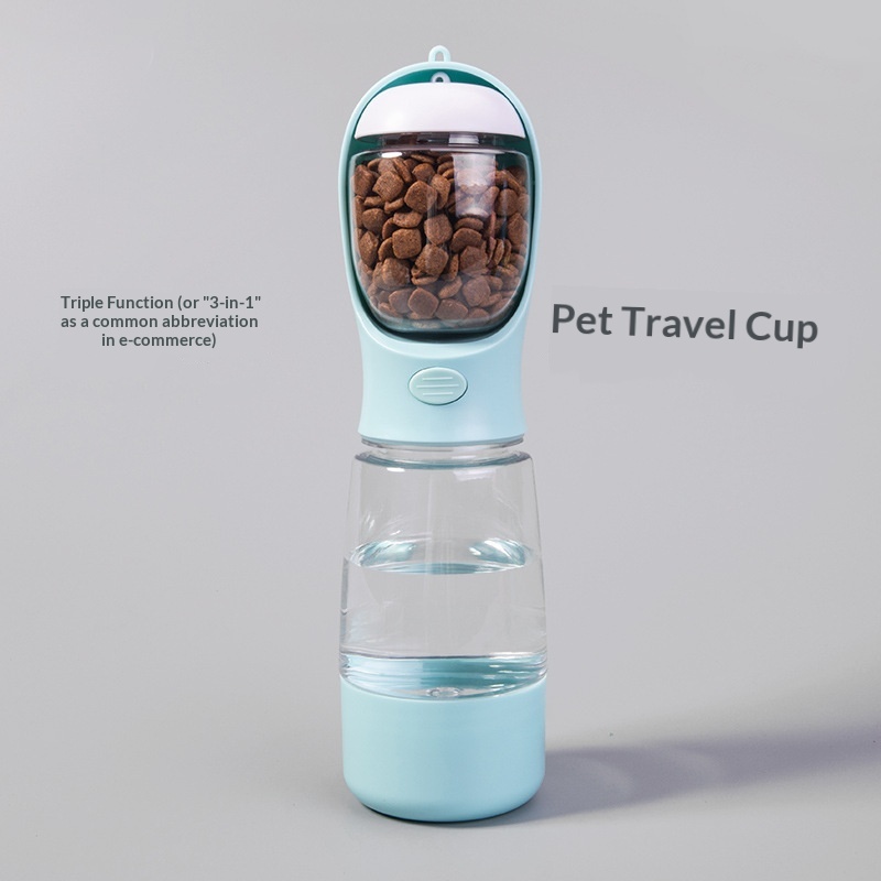 Pet Supplies In Store - زجاجة ماء محمولة للكلاب والقطط مع