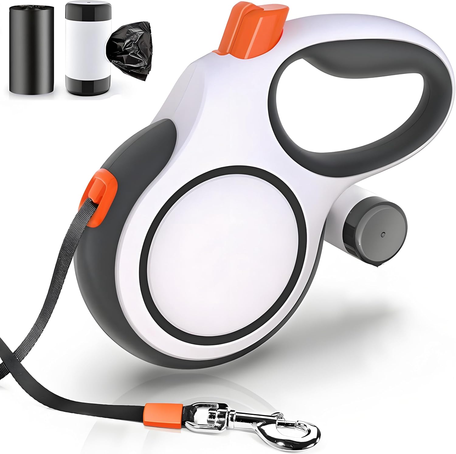 5 متر 8 متر 50 كجم الكلب المقو - مراجعة Retractable Dog Leash وسعره