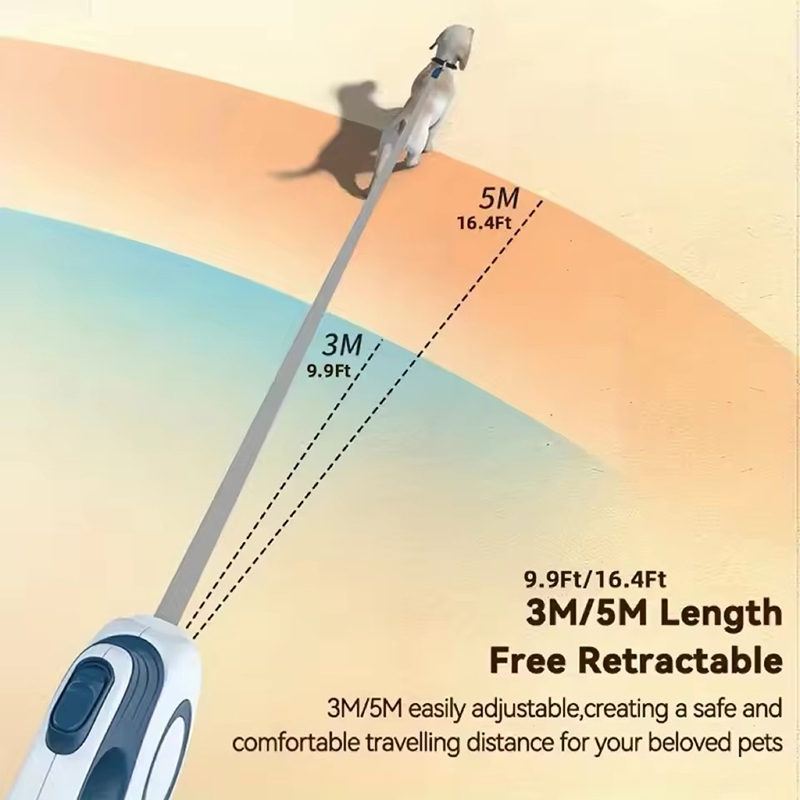 Booteely التلقائي قابل للسحب ا - مراجعة Retractable Dog Leash وسعره