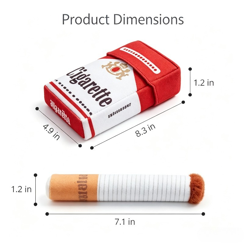 لعبة كلب على شكل علبة سجائر من - مراجعة Pet Dental Chew Toy وسعره