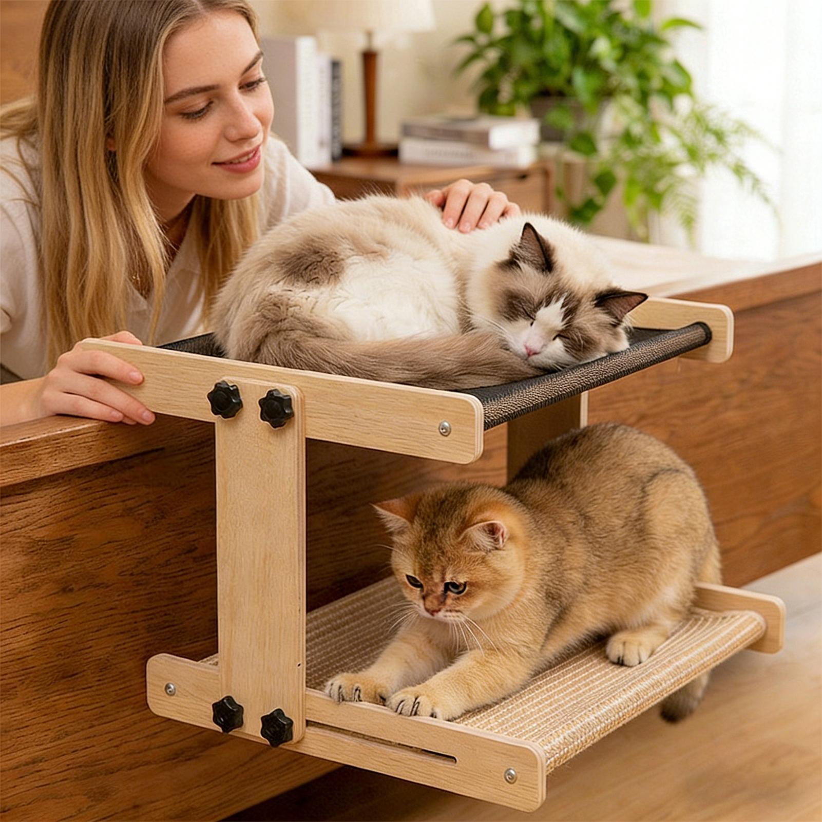سرير نافذة للقطط، أرجوحة عائمة - مراجعة Cat Window Perch وسعره