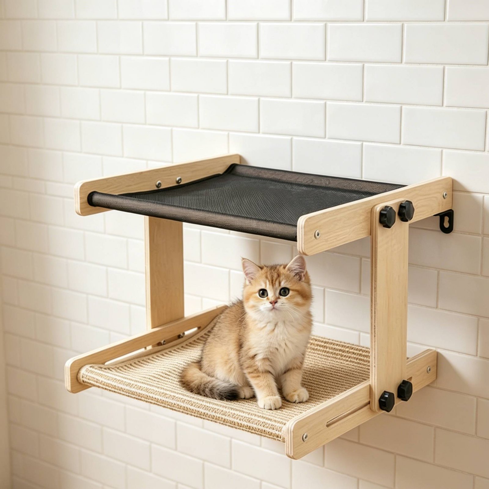 سرير قطط يثبت على النافذة، سهل - مراجعة Cat Window Perch وسعره