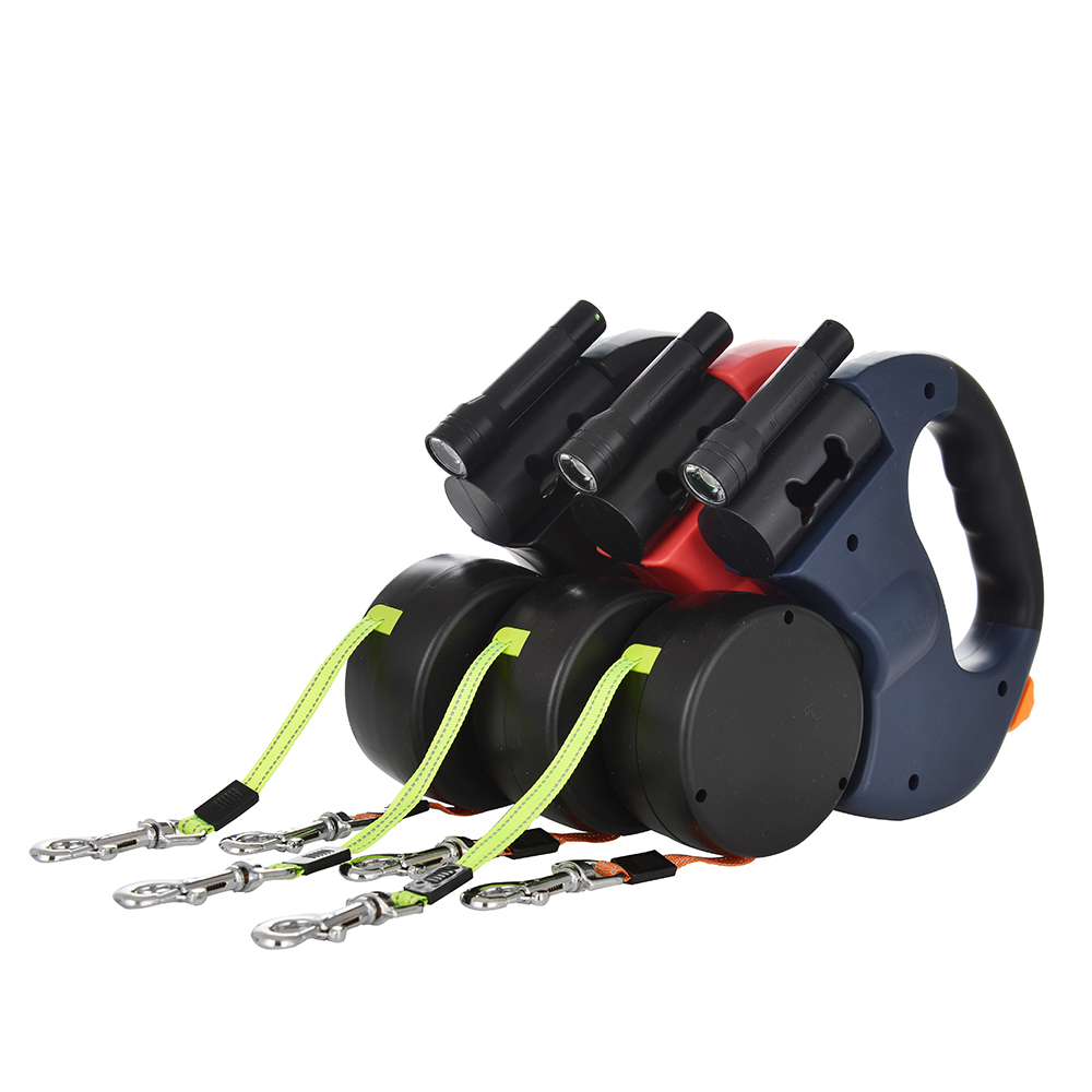 حبل مزدوج للحيوانات الأليفة لم - مراجعة Retractable Dog Leash وسعره
