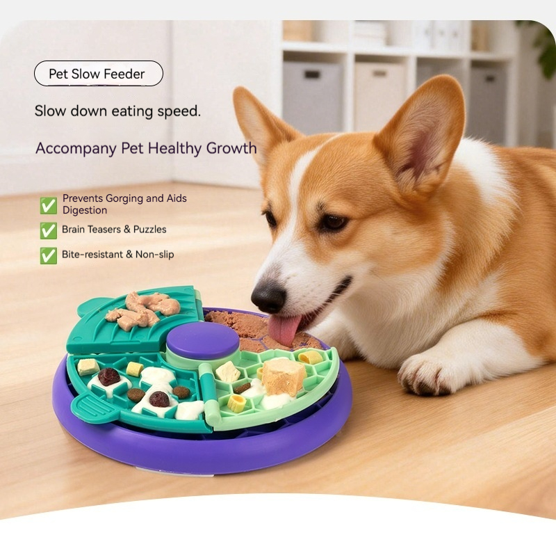 لعبة تفاعلية للكلاب، صينية طعا - مراجعة Pet Zone Supplies وسعره