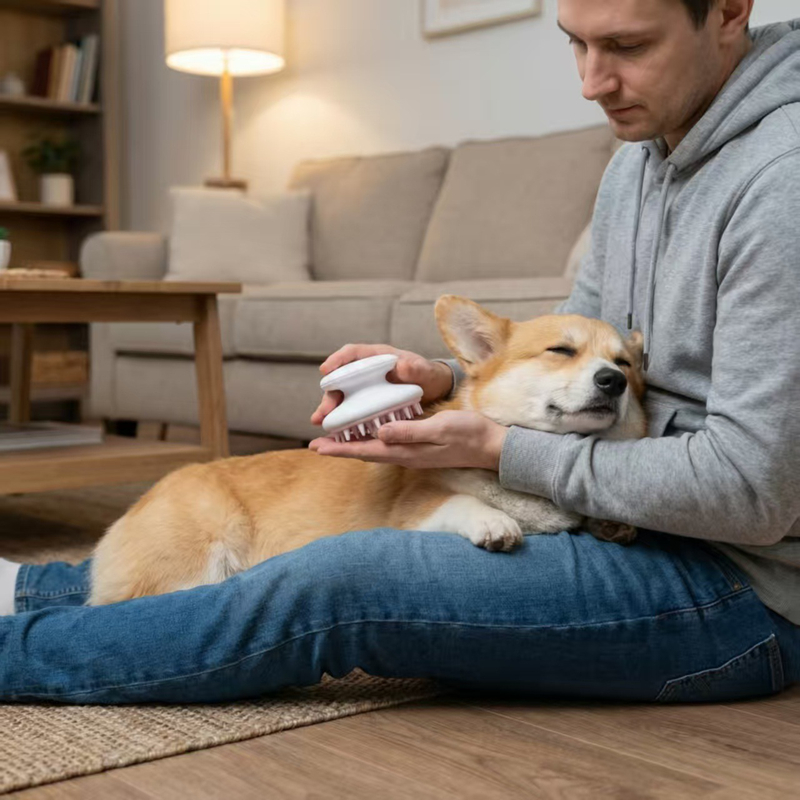 فرشاة تنظيف وتدليك للحيوانات ا - مراجعة Pet Supplies In Store وسعره