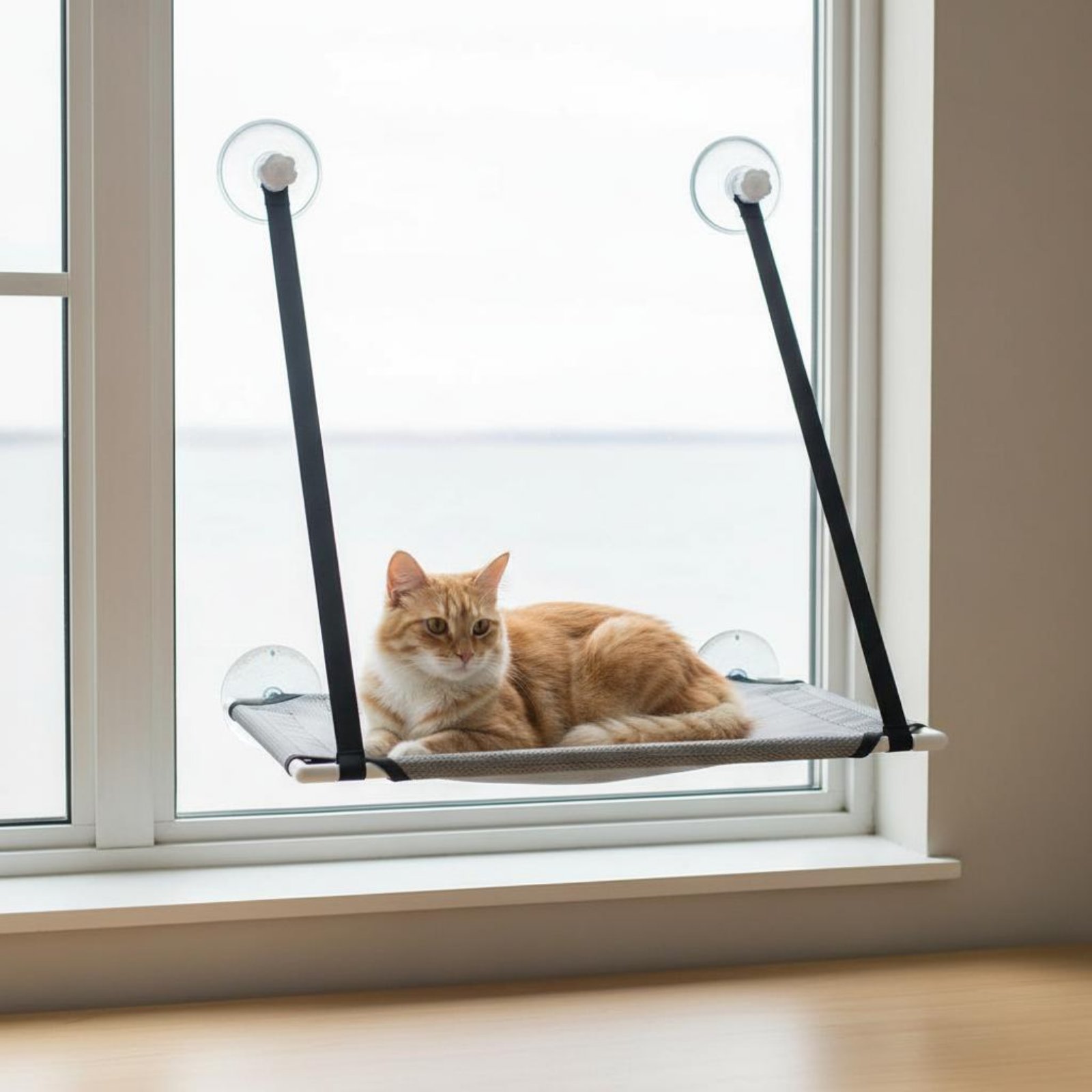 منصة نافذة للقطط موفرة للمساحة - مراجعة Cat Window Perch وسعره