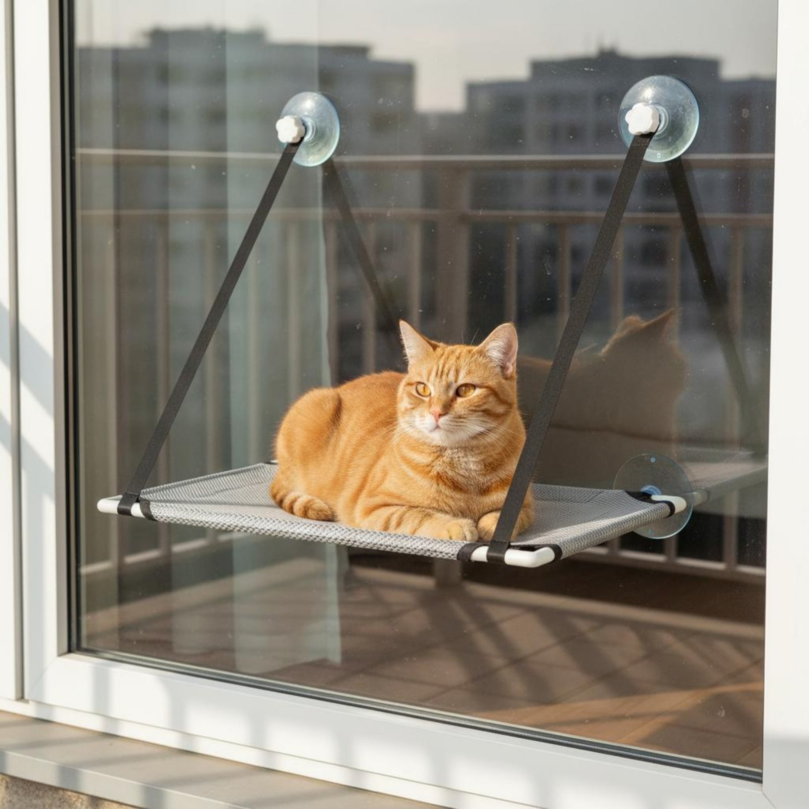 منصة نافذة للقطط موفرة للمساحة - مراجعة Cat Window Perch وسعره